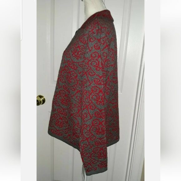 Adolfo Sport Women's Size L Button Down Cardigan Sweater - Picture 5 of 5